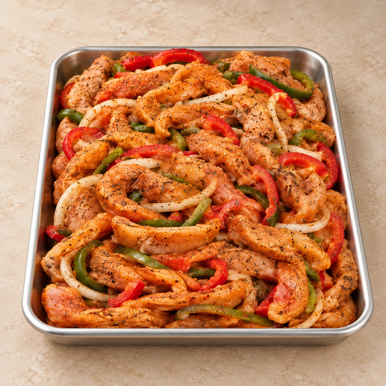Fajitas preparadas